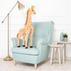 Leksaker TeddyWay Stor Giraff, Gosedjur, Leksak, 90 Cm, Gul, Gifo