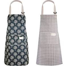 Lanzn 2 PCS Women Apron