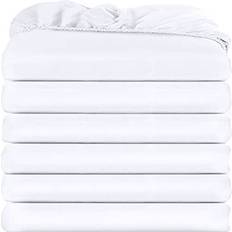 Utopia Bedding Fitted Pocket Bed Sheet White