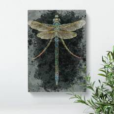 Brambly Cottage Watercolour Dragonfly No.3 Framed Art