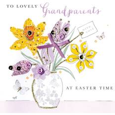 Easter Cards & Invitations Second Nature To Lovely Grandparents At Easter Time Easter Greeting Card Embellished Cards