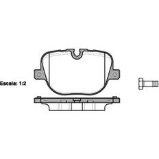 Bromsbelägg, skivbroms Land-rover Range rover