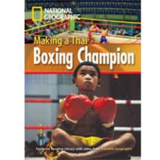 Making a thai boxing champion. Footprint reading library. 1000 he