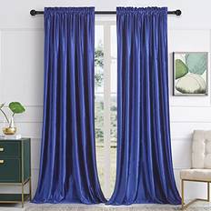 Blue Curtains 96 Inch