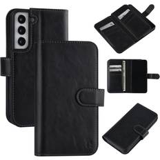 Samsung Galaxy S22+ Plånboksfodral Uniq Plånboksfodral Samsung Galaxy S22 S22 plus Multi Wallet 9 Kortfack Svart