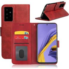Skal-man Plånboksfodral Samsung Galaxy A23 5G Röd