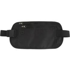Invisible Travel Waist Packs Waist Pouch For Passport Money Belt Bag Hidden Security Wallet Casual Bag For Men Women Waist M2I2 Black