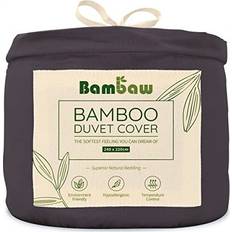 Bambu - Svarta Påslakan Bambaw Allergy Duvet Cover Black