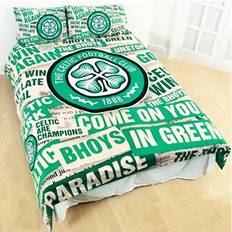 Celtic Sea Salt Celtic Football Club Double Duvet Cover