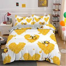 Single Cover Set Soft Yellow