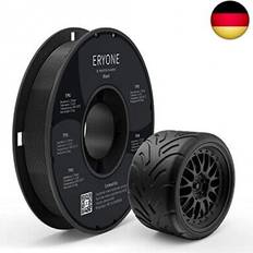 Eryone tpu filament 1.75mm, 3d drucker filament tpu 0.5kg 1 spool, -0.05mm, Neutral