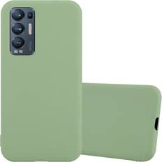 Green Case for Oppo FIND X3 NEO Cover Protection TPU Silicone Gel Back case Candy Design
