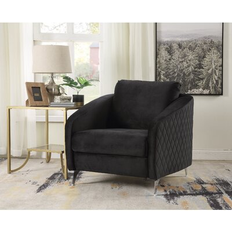 Mercer41 Amadeus 91.44Cm Velvet/Fabric Armchair