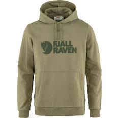 Fjällräven Logo Hoodie M - Light Olive