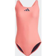 Braun - Damen Bademode Adidas Damen Badeanzug Bar Logo Braun