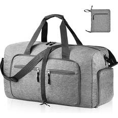 Tianci Travel Duffle Bag for Men Foldable Duffel Bag with Shoes Compartment Overnight Bags Waterproof & Tear Resistant