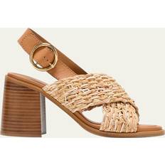 See by Chloé Sko See by Chloé Beige Jaicey Heeled Sandals 999-ASSORTED IT