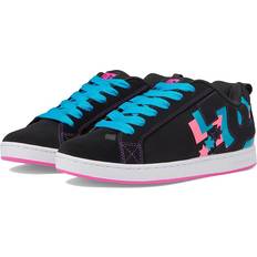 DC Women Shoes DC Court Graffik Neon Lights Women's Skate Shoes Multi