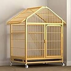 Rkjdmswj Cage Outdoor, Smådjursbur, Råttbur Kaninbur Inomhus kattlekhage panna, kaninbur Lekhagebur