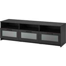 Tv bänk glas Ikea Brimnes Black TV-bänk 180x53cm