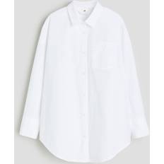 Shirts H&M White Cotton poplin shirt