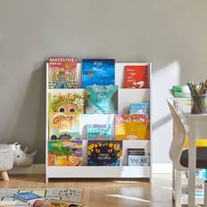 Flickinger 88cm Bookcase White 88cm