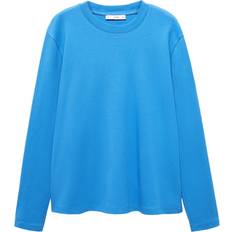 Mango Tops Mango Shirt 'BIRITA' cyanblau