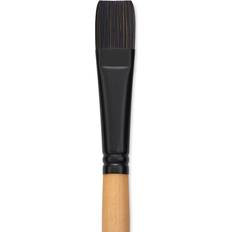 Princeton Catalyst Polytip Bristle Brush Short Filbert Long Handle Size 12