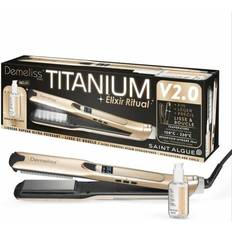 Titanio Planchas para el Pelo Titanium V2 Elixir Steam Straightener Set 30 ml