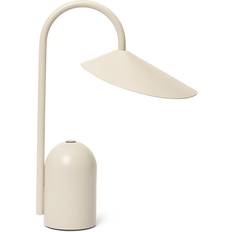 Eisen Tischlampen Ferm Living Arum Beige Tischlampe 30cm