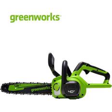 Battery Chainsaws Greenworks 40V 12-Inch Cordless Compact Chainsaw