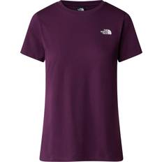 The North Face Women's Simple Dome Short-Sleeve T-Shirt Purple T-Shirts