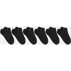 Sokker Polo Ralph Lauren Cushioned Low-Cut Sock 6-Pack - Black