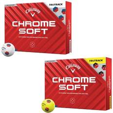 Callaway Pelotas de golf Callaway Chrome Soft 2024 TruTrack Pelotas de Golf