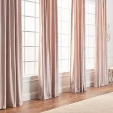 Chanasya Chanasya Pink Velvet Panel Set 2 -Piece