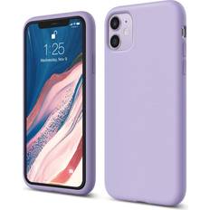 Elago Liquid Silicone Case Compatible with iPhone 11 case 6.1 inches Silicone Mobile Phone Case, All-round Protection: 3-layer Protective Case, Raised Edge for Screen and Camera Lavender