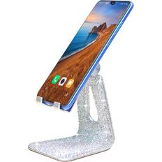 Mobile Device Holders Bling Rhinestone Crystal Adjustable Cell Phone Stand for iPhone/iPad