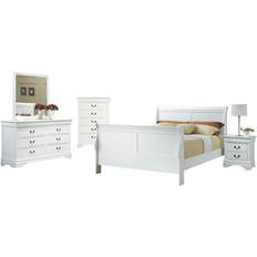 White Bed Packages Simple Relax 5