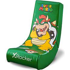 X-Rocker Super Mario All-Star Floor Nintendo Gaming Chair, Green