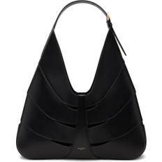 Alaïa Väskor Alaïa Womens Noir Delta Leather Shoulder bag