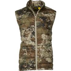 Camouflage Cabela's Insulated Puffy Camo Vest for Men TrueTimber Strata