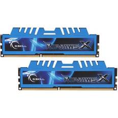 Crucial DDR3 RAM Crucial G.Skill Ripjaws X 16GB Kit 2 x 8GB 1600MHz DDR3 PC3-12800 non-ECC Unbuffered 240-Pin DIMM OEM Desktop Memory F3-1600C9D-16GXM