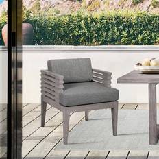 Gray Garden Chairs Armen Living Outdoor