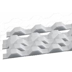 Plastmo Hvid Tætningsprofil 75/20 105 10