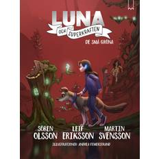 Luna och superkraften De små gröna (Inbunden, 2024)