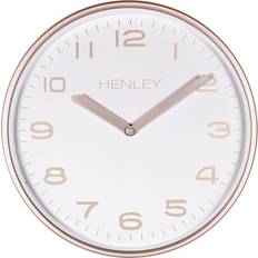 Rose Gold Wall Clocks Henley Kemble Wall Clock 30cm