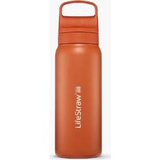 Lifestraw Go 2.0 vandflaske 700ml i Rustfrit stål Orange