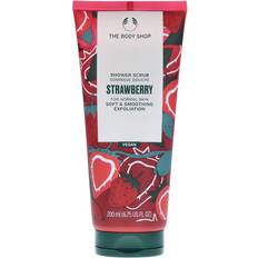 The Vegan Society Kroppsskrubb The Body Shop Shower Scrub Strawberry 200ml