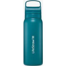 Lifestraw Camping & Outdoor Lifestraw Go Stainless Steel Water Filter Bottle 24oz