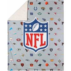 Forever Collectibles NFL All Team Logo Sherpa Blankets Multicolor